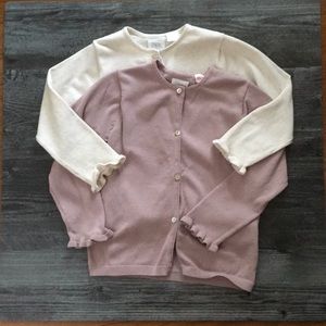 2 Zara light sweater size 4-5